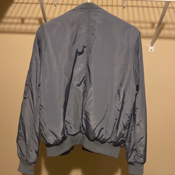 light blue bomber jacket - Picture 5 of 5